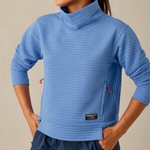 L.L. Bean Women's Airlight Funnel Neck Pullover Sweatshirt Size 1X Plus